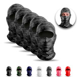 5 Toucas Ninja Balaclava Mascara Motoqueiros