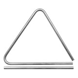 5 Triângulos Musical Forró Alumínio Cromado
