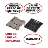 5 Un Leitor Conector Slot Chip Sim Card 3g 4g Elsys Amplimax