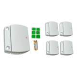 5 Unid Sensor Magnético Sem Fio Porta Janela Intruder Ecp 433 92mhz Bateria