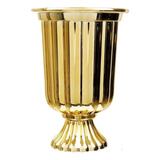 5 Vaso Grego Metalizado Floreira Taça Romana Decoração