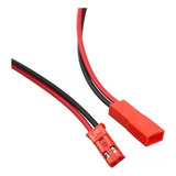 5 X Cabo Com Conector Jst Macho Fêmea 2 Pino