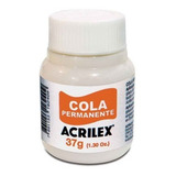 5 X Cola Permanente Acrilex 37gr frete barato 