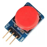 5 X Módulo Botão Push Button 12mm Com Capa 3 Pinos
