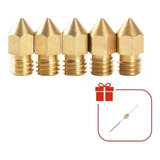 5 X Nozzle Mk8 0 4m Bico Hotend 1 75mm Ender 3 V2 Pro