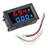 5 X Voltímetro Amperímetro Digital Dc 10a 0 A 100v Sem Shunt