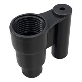 50 Adaptador Roscado 1/2 Microtubo Ext. 7mm Haste Ponta 8mm