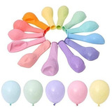 50 Balão Látex Redondo Candy Color