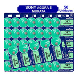 50 Baterias Sony 377 Sr626sw Original