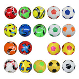 50 Bola Futebol Campo Couro Sintético Tamanho Ofc Com Brinde