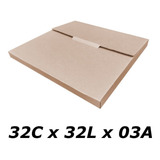 50 Caixas De Papelão 32 X 32 X 3 Vinil Correio Pac Sedex