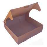 50 Caixas Papelão De Bolos/salgados/tortas Tam M 35x34x10