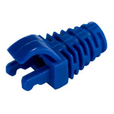 50 Capas Protetoras Azul E 50 Conectores Rj45 Cat6 Sohoplus