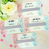 50 Card + Lixa De Unha Personalizado Com Seu @