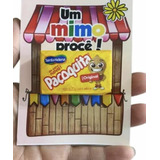 50 Cards Personalizado Para Paçoca- Mimo Festa Junina