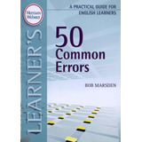 50 Common Errors, De Marsden. Editorial Merriam Webster, Tapa Mole En Inglês