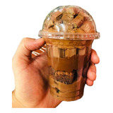 50 Copo Bolha Com Tampa Bolha 330ml S/furo (12 Oz)