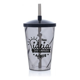 50 Copo Twister C Tampa Canudo Personalizado 700ml Seu Tema
