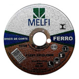 50 Disco Corte Ferro 115 X 1,0 X 22,2 - 4 1/2 X 5/128 X 7/8