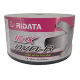 50 Dvd-r Printable Ridata 4.7gb 120