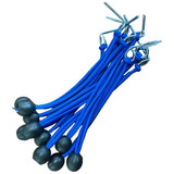 50 Elásticos Cordinhas Fixa Lona De Piscina 15cm