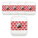 50 Eletrodo Ecg Eletrocardiograma Descartavel Com Espuma 3m