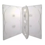 50 Estojo Caixa Capa Box Para Dvd Pack Scanavo Sextuplo
