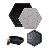 50 Forma Estriada Bloquete Sextavada Desenhada 25x25x6 Pvc