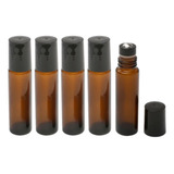 50 Frascos Vidro Âmbar Rollon 10ml Premium (grosso)