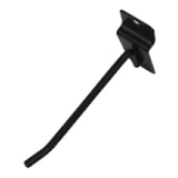 50 Ganchos P/ Painel Canaletado De 30cm Preto Ou Branco