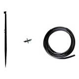 50 Haste Estaca Suporte 60cm + Microtubo 80cm + Conector