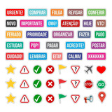 50 Imã Emoji Magnético Redondo Geladeira Mural Coloridos