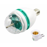 50 Lâmpada Led Colorido Rotativa Giratória Bola Maluca