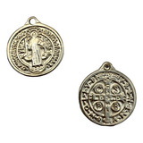 50 Medalhas São Bento 2,0cm P/montagem De Bijouterias