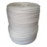 50 Metros Rolo Corda Branca 8mm Poli Polipropileno