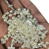 50 Mini Terçinho Para Lembrancinhas Creme - Nfe