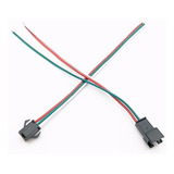 50 Pares Conector Fita Led Ws2811 2812b Endereçável 3 Pinos