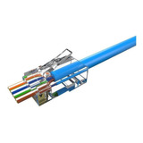 50 Pçs Conector Plug Rj45 De Passagem Cat6 Furukawa Sohoplus