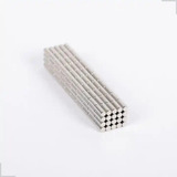 50 Pçs Super Imã Neodímio 2x3mm N35 Potente Suporta 90g