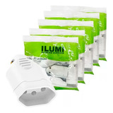 50 Peças Plug Fêmea 2p+t 20a Ilumi Branco (pino Fêmea)