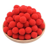 50 Pom Pom 3 Cm Bola/