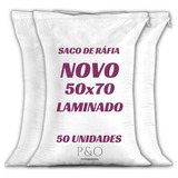 50 Saco De Ráfia 50x70 Novo