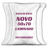 50 Saco De Ráfia 50x70 Novo