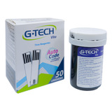 50 Tiras De Teste Glicemia Para   Aparelho G-tech Vita