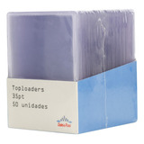 50 Toploaders Plástico Sleeve Rígido Cards