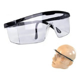 50 Un Óculos Proteção Incolor Rj