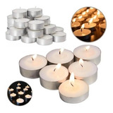 50 Velas Estilo Rechaud Com Suporte