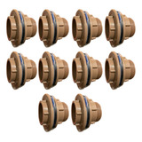50 X Adaptador Flange 25mm (3/4'') Caixa D' Água / Cisterna