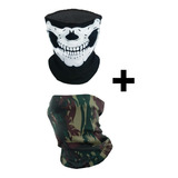 50 X Bandana Caveira Touca Balaclava Mascara Paintball