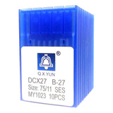 50 Agulhas Dcx27 Para Máquina De Costura Overlock Industrial